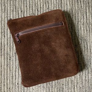 Banana Republic, Suede, Fold and Zip, Tote Bag